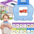 Panda Shape New Children's Early Education Learning Card Machine With Vietnamese English Cantonese Spanish Indonesian Arabic SnowWhite.