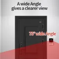 Tuya APP Free Cloud Storage WiFi Doorbell Low Consumption,B. 