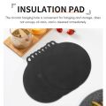 8Pcs Household Silicone Induction Cooker Protector Mat Round Cooktop Protector Mat Heat Insulated Pad 22cm Hot Pot Mat.