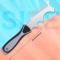 1 PCS 4 in 1 Paint Brush Comb Painters Brush Comb for Sufficient Cleaning and Maintaining.