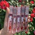 SANIYE Brand Makeup Nude Lip Gloss Waterproof Liquid Matte Lipstick Long Lasting 4g Quick Dry Red Lip Gloss Cosmetics Superman Ruoias.