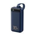 REMAX RPP-522 20W+22.5W PD+QC Powerbank 30000 mah Portable Smart Multi-compatible Fast Charging Power Bank 30000mah-BLUE. 