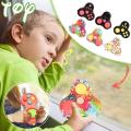 Decompression Handle Puzzles Magic Pad Fidget Hand Shank Anti-stress Toy Focus Keep to Kid Toy for Anti Stress Squeeze Toy. 
