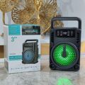 GREATNICE GTS-1360 Bluetooth, USB, TF Card Supported Wireless Speaker With FM Radio & Lighting Effects.