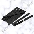 Black color ice cream stick 500pcs 4inch High Quality Perfect for Making Ice Cream and Handicraft Showpieces - One-time Use - Wooden Ice Cream Sticks. 