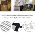 Magic Dog Gate Ingenious Mesh Dog Fence For Indoor and Outdoor Safe Pet Dog gate Safety Enclosure Pet supplies Dropshipping. 