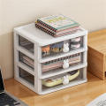 Two Layer Makeup storage box Stationery Storage Box Three Layer plastics Plastic storage organizer Drawer divided storage box. 