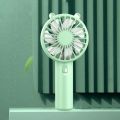 k-1 portable small fan Portable Usb Rechargeable Handheld Fan with Strong Airflow Low Noise 3 Speed Settings Battery Operated Pocket Fan for Travel Office Outdoor Use Travel Handheld Fan. 