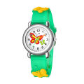 【Daily Necessities For Anyone Store】Silicone Cute 3D Butterfly Watches Cartoon Child Girl Student Quartz Clock Kids Quartz Analog Wrist Gift. 