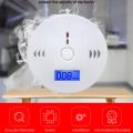 MA ACJ999 Independent Carbon Monoxide Alarm Carbon Monoxide Alarm Home Coal Stove-White. 
