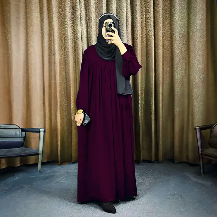 Women Borkha Regular Outerwear Full Body Kuchi Design Outfit Pocket Borkha Abaya Dubai Cherry Fabric Only Borkha