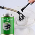Liquid Insulation Tape Waterproof Electrical Cable Glue Non-Conductive High-Temperature Resistant Adhesive Black/White. 