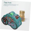 Creative deposit box kids save money bank cartoon Coin money box gifts for kids home decor ornament storage. 