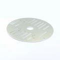 Round Silver - 2WD Metal Smart Car Robot Platform.