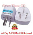 Universal 3Pin AU NZ Power Plug Adapter 3 pin New Zealand Australia Travel Plug US/UK/EU to AU/NZ Plug Converter 3 Pin BDM. 