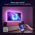 LED Strip,RGB LED Light Strips,Sync to Music,Smart App Light Strips,Bluetooth control LED Lights for Bedroom Home Party-2835 5m---. 