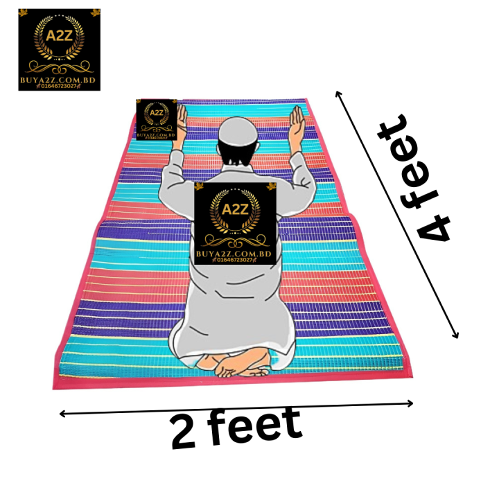 111tk%20Deal%20Plastic%20Carpet%20Mat%20/%20jaynamaz%202%20Ft%20X%204%20Ft%20-%20single%20person%20Rugs%20&%20Carpets%20-Pati%20-%20Image%204