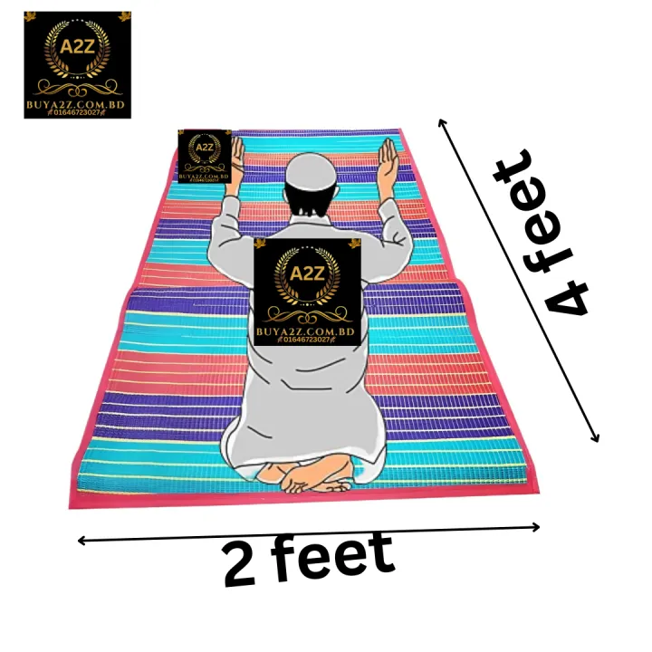 111tk%20Deal%20Plastic%20Carpet%20Mat%20/%20jaynamaz%202%20Ft%20X%204%20Ft%20-%20single%20person%20Rugs%20&%20Carpets%20-Pati%20-%20Image%204
