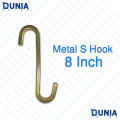 Heavy Duty Metal S Hook 6 Inch 8 Inch 10 Inch Hanging Organizer. 