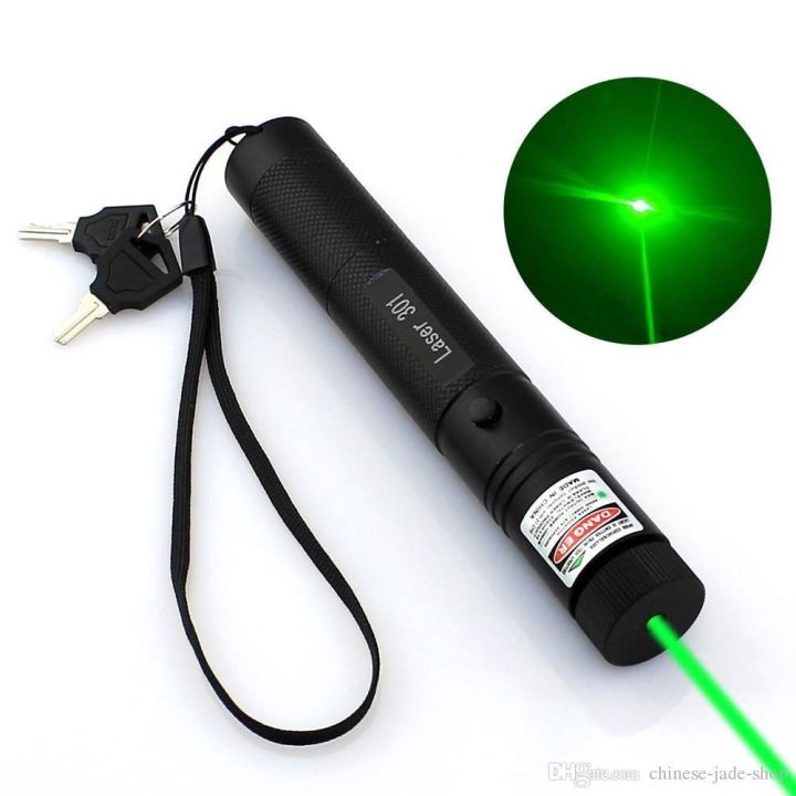 Green Laser Pointer – Rechargeable, Adjustable Focus, Professional Laser Light