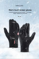 Ecocc【In stock】 Outdoor autumn and winter sports all refers to men's and women's fleece touch screen warm ski riding wind proof gloves Spot delivery.