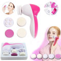 5 in 1 Beauty Care Massager - White and Pink. 
