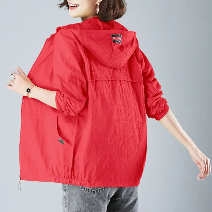 Short%20Sun%20Protection%20Clothing%20Women2022New%20Korean%20Style%20Western%20Style%20Hooded%20Sun-Protective%20Clothing%20Casual%20Loose%20All-Match%20Summer%20Coat%20Fashion%E3%80%908Month6Day%20After%E3%80%91%20-%20Image%206