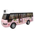 【Broad Sunlight shop】Sound Light Tour Bus Model Boy Toy Diecasts Toy Vehicles Kids Gift. 