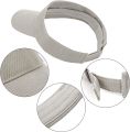 Sports Cotton Twill Sun Visor Hats – Adjustable Clip-on Visor Cap for Men and Women.