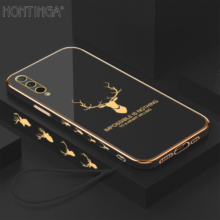 Hontinga for Honor 9X Pro Huawei Y9s Back Cover Free Lanyard