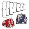 Metal Purse Frame Kiss Clasp Mini Vintage Bag Hardware Purse Clasp Frame Bag Kiss Clasp Lock Handle Bag Accessories. 