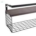 Bathroom Floating Shelves Storage Paper Holder for Bedroom Office Farmhouse.