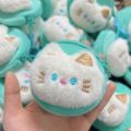 Little Red Book, the same blue-eyed kitten, coin purse, cartoon, cute animal doll, school bag, pendant, headphone bag.