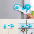 Child Proof Safety Lock – No Drill Cabinet Door Latch. 