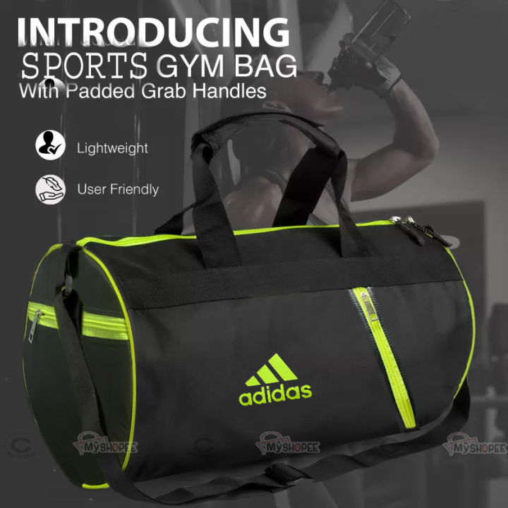 Sports%20and%20Gym%20Bag%20-%2018/9%20inch%20Black%20Color%20Fitness%20Gym%20Bag%20-%20Image%204