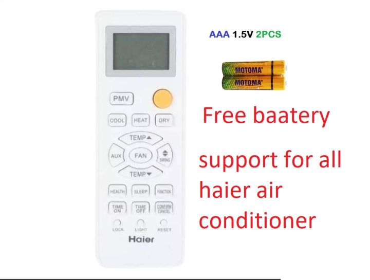 Haier%20Air%20Conditioner%20Remote%20Control%20-%20White%20with%20free%20battery%20-%20Image%202
