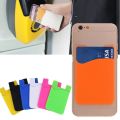 Silicone Mobile Phone Card Holder - Multicolour -1Pcs.