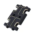 GC Mid Gear Box Skid Plate All Brass Black Coating Gear Box Bottom Plate Compatible For Axial 1/24 Ax24 Car Truck Metal Upgrade Parts. 
