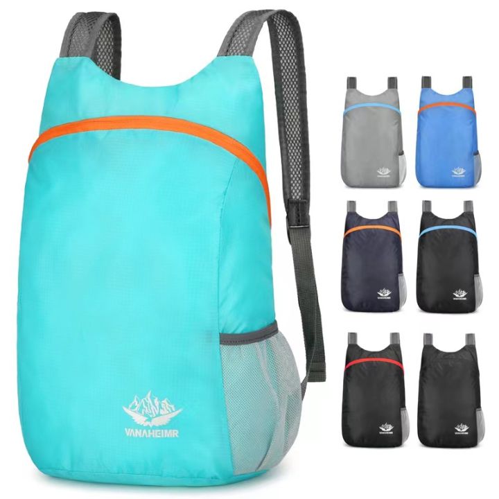 Folding pack ultra light portable storage pack waterproof backpack outdoor sports backpack