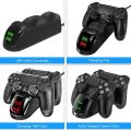 PS4 Dual Shock Controller Dual USB Charging Charger Docking Station. 