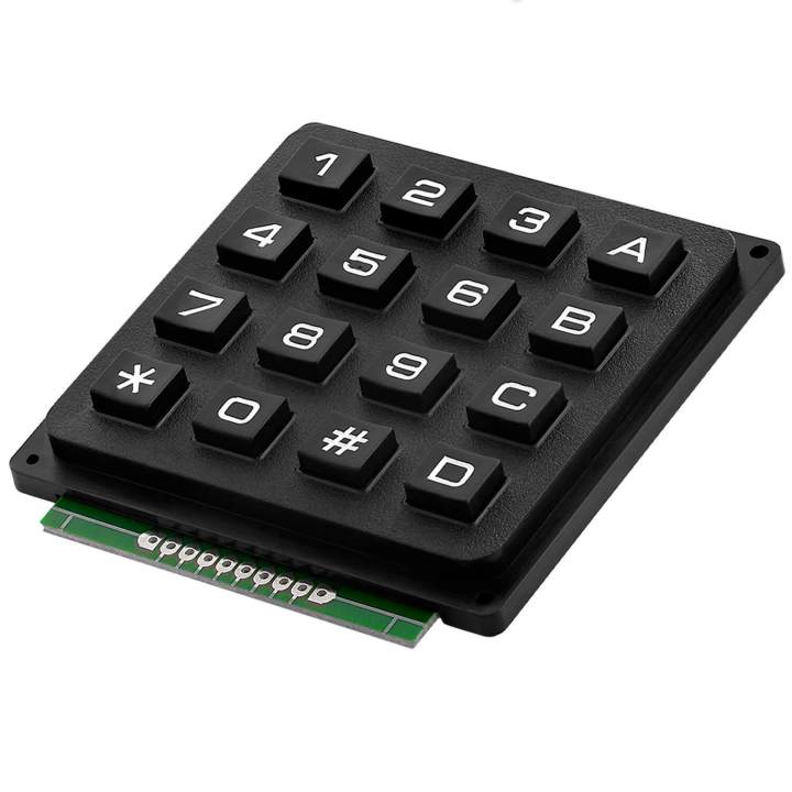 Industrial 4x4 Matrix Button Keypad