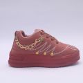 New Stylish Casual Sneakers For Girls & Women Blush Pink. 