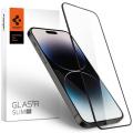Apple iPhone 14 Pro 6D Curved 9H Hardness [ Eye Protector ] Edge to Edge Smooth Touch Tempered Glass Screen Protector. 