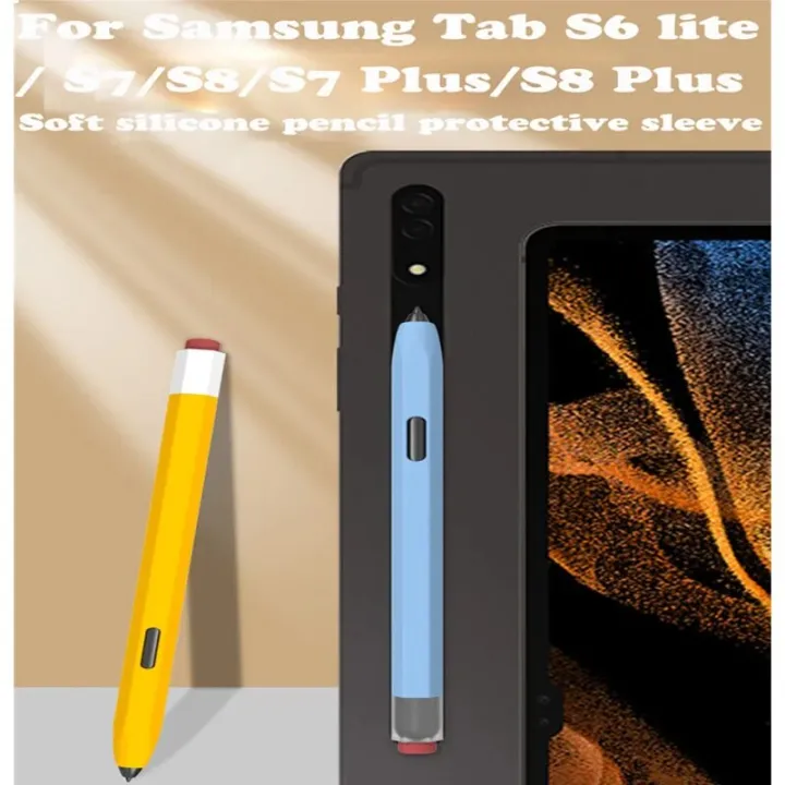 2023%20New%20Vintage%20Pencil%20Case%20For%20Samsung%20Galaxy%20Tab%20S6%20Lite%20S7%20S8%20Liquid%20Pen%20Bag%20Non-slip%20Protection%20Silicone%20Stylus%20Pen%20Cover%20-%20Image%203