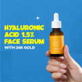 ZM Hyaluronic Acid 1.5% Face Serum with 24k Gold. 