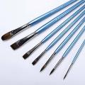 Mont Marte Oil Brushes In Wooden Box 7pc.