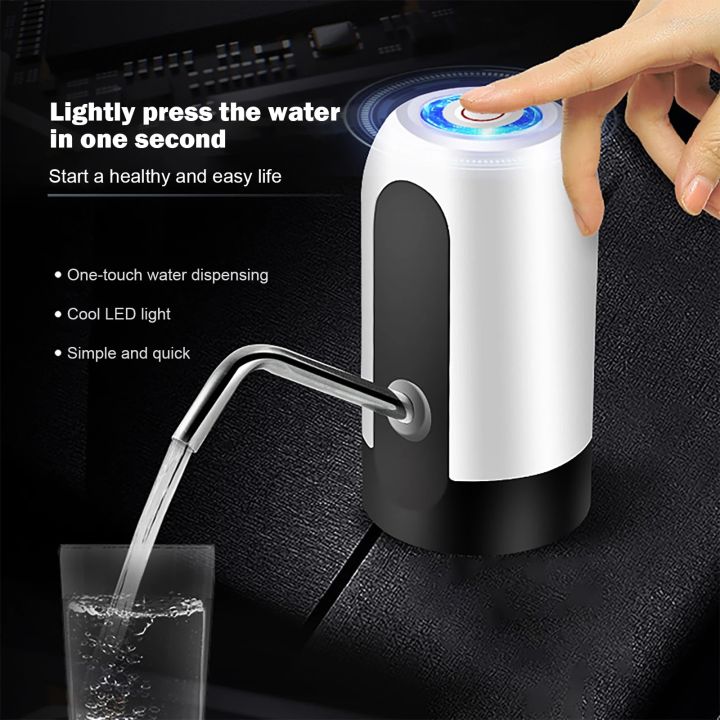 USB charging automatic water pump with water dispenser