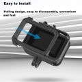 【Lejia】Action Camera Stable Housing Mount Base Firm Camera Shell Full Body Protective Frame for Gopro 8.