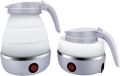 Tea Coffee Hot Water Electric Silicon Foldable Kettle / Portable Mini Electric Kettle for Home and Travel.