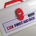 First Aid Kit Box For home & office.Medicine Stores, organizes. 
